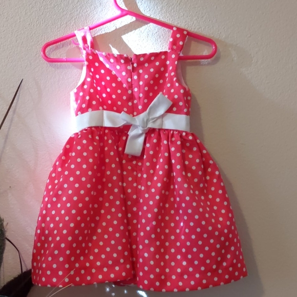 American Princess Pink Polka Dot dress - Picture 4 of 4